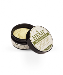 cbd-oil-hemp-whipped-body-butter-opened-with-lid-from-endoca-com